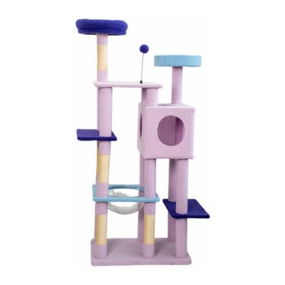 از چه موادی برای ساخت درختان گربه بزرگ استفاده می شود؟