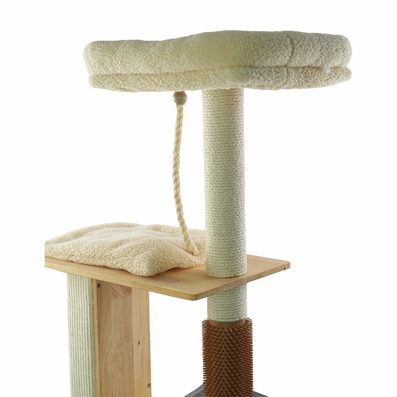 Three Tier Floor To Ceiling Cat Tree factory